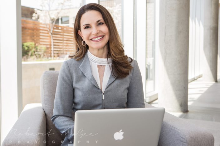 Kathryn in grey business suit corporate photography Toronto 0O7C5483