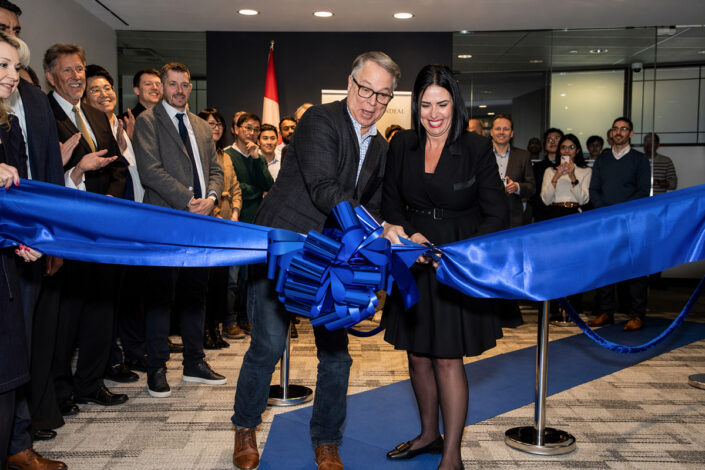 Guests gather for Candeal ribbon cutting ceremony and grand opening of Toronto location
